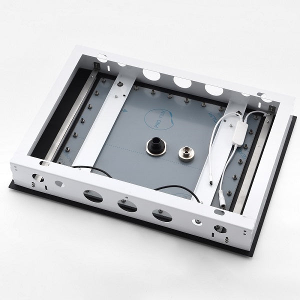 Cascada Genova 14"x20" Rainfall LED Shower Set - Cascada Showers