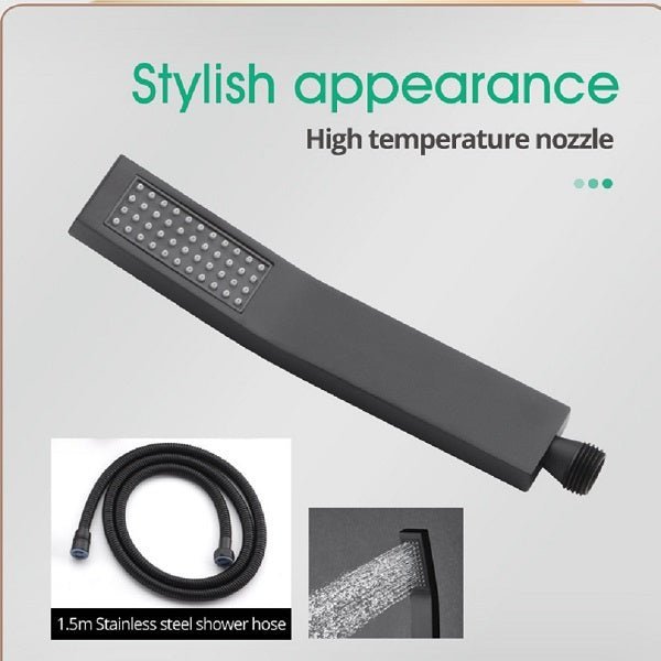 Cascada Genova 14"x20" Rainfall LED Shower Set - Cascada Showers