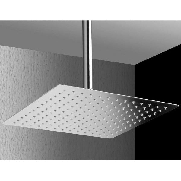 Cascada Luxury Bathroom Shower Set Rainfall LED Shower Head, Double-Function Valve, and Brass Handheld Shower showerhead system rain head shower handheld set complete led waterfall heads light rainfall square Double-Function Valve and Brass Handheld Shower Rain Shower System remote controller light bathroom set remote control color change Bathroom Shower Set