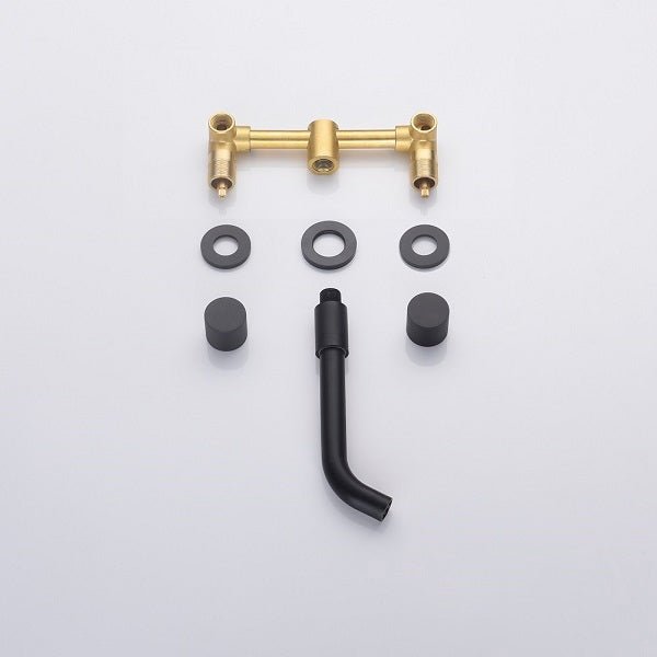 Cascada Modern Design Wall Mounted Bathroom Sink Faucet (Waterfall)