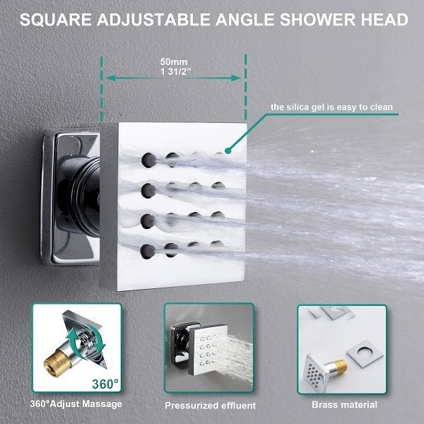 Cascada LED shower system; shower head; bathroom accessories; bathroom set; large shower head; shower system; LED shower head; shower head with handheld; wayfair Complete Shower System; LED shower system with built-in Bluetooth Speakers; multicolor LED built in Bluetooth speaker shower heads; music shower system; rain shower head; delta shower head; showerhead; black shower head; shower head with hose; shower hose; hand held shower head; shower head rainfall; rain shower head with handheld spray;