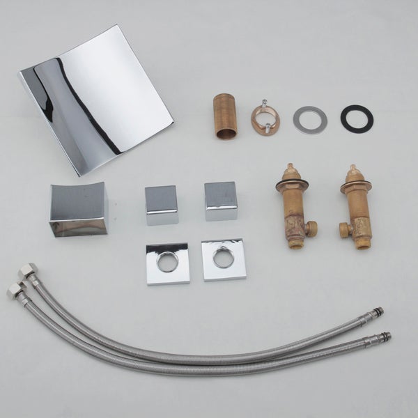 Color Changing LED Waterfall Sink Faucet - Cascada Showers