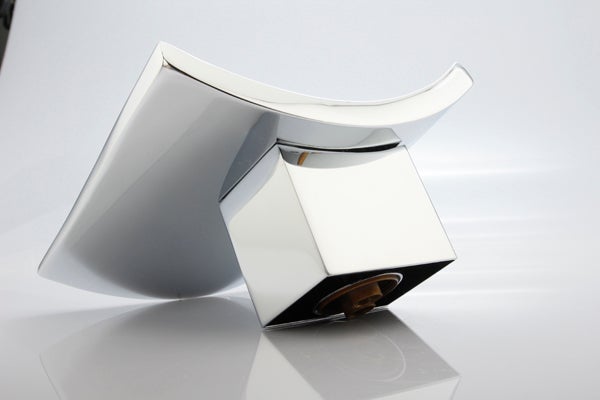 Color Changing LED Waterfall Sink Faucet - Cascada Showers