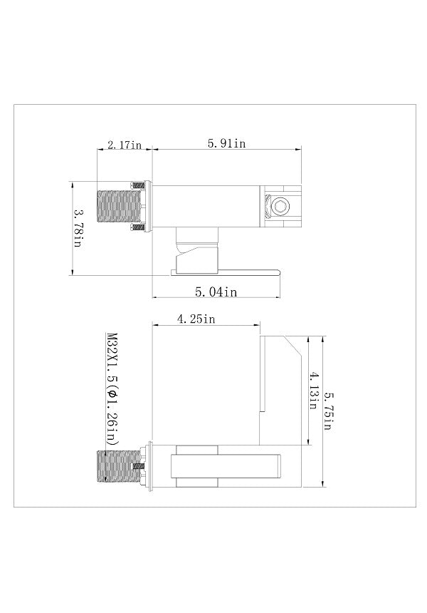Color Changing LED Waterfall Sink Faucet - Cascada Showers