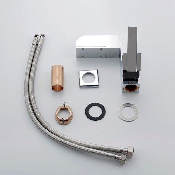 Color Changing LED Waterfall Sink Faucet - Cascada Showers