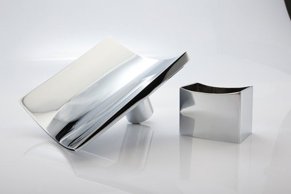 Color Changing LED Waterfall Sink Faucet - Cascada Showers