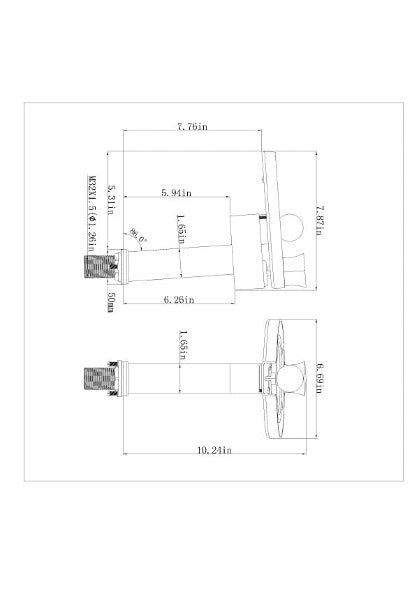 Color Changing LED Waterfall Vessel Faucet - Cascada Showers