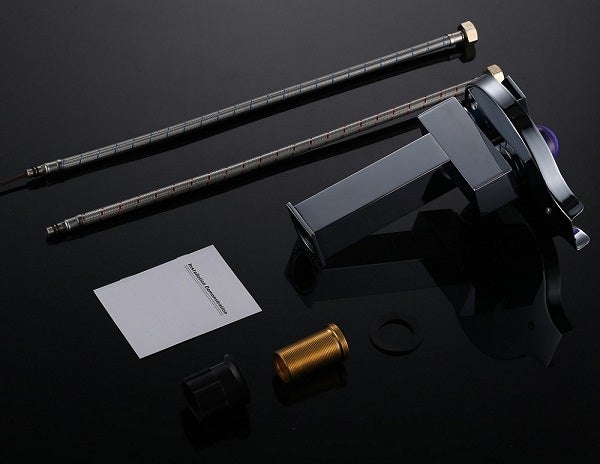 Color Changing LED Waterfall Vessel Faucet - Cascada Showers