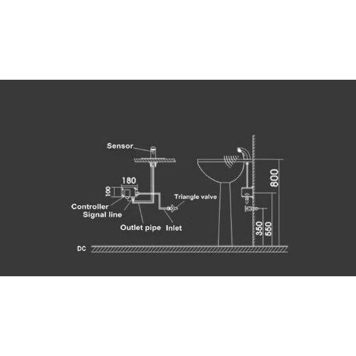 Automatic Hands Free Modern Design Sensor Faucet