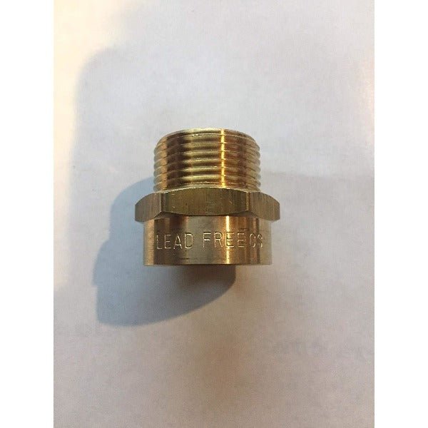G Thread 1/2" Female to NPT Thread 1/2" Male Pipe Fitting Adapter - Cascada Showers