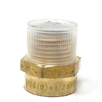 G Thread (Metric BSPP) Male to NPT Female Adapter - Lead Free (1/2" x 1/2") - Cascada Showers