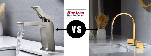 A Comprehensive Guide to Single-Handle vs Double-Handle Sink Faucets