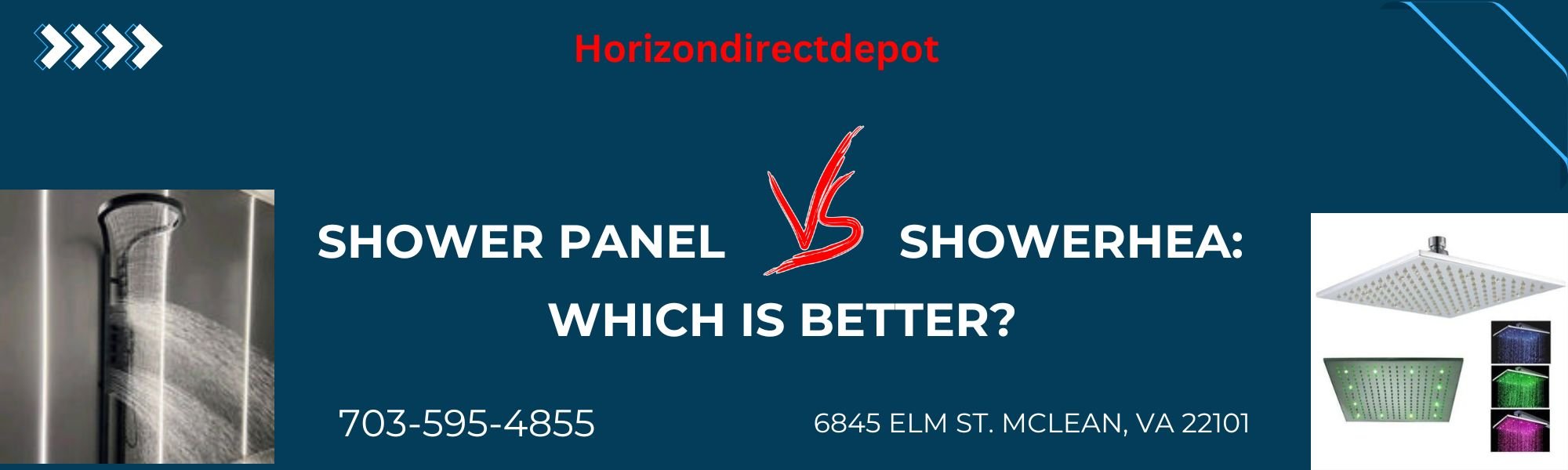 Shower Panel vs Showerhead| Which is Better?