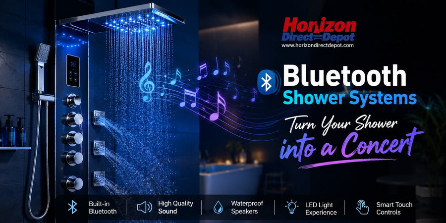 Bluetooth Shower Systems Turn Your Shower into a Concert