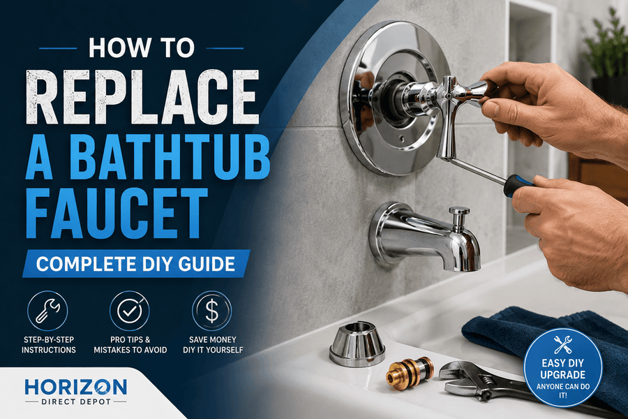 How to Replace a Bathtub Faucet - Complete DIY Guide
