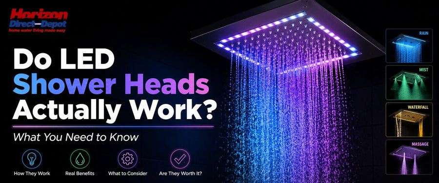 Do LED Shower Heads Actually Work? What You Need to Know