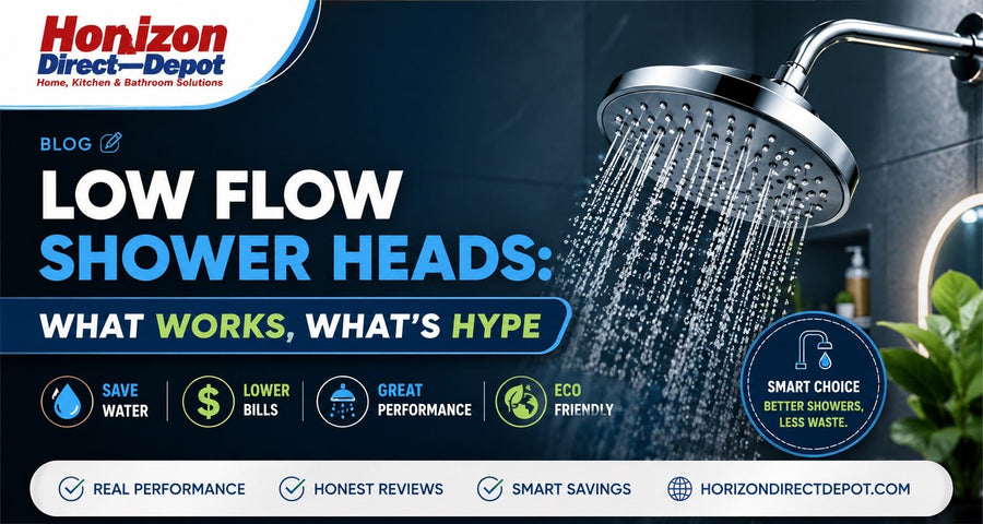 Low Flow Shower Heads What Works, What's Hype