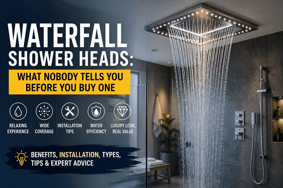Waterfall Shower Heads What Nobody Tells You Before You Buy One