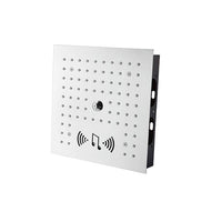 Cascada Royale 12 inch recessed shower head polished chrome face — clean white background product shot