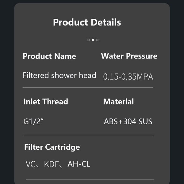  filtration shower head; filtered water shower; delta shower filter; salt shower head; hot water shower filter; shower head removes chlorine; vitaclean shower head; water filter for shower head better skin and hair; tandem shower head for couples; double shower head system; tandem shower head; shower purifier; filtered shower heads; soft water filter for shower head; berky water filtration system; massage shower heads high pressure;