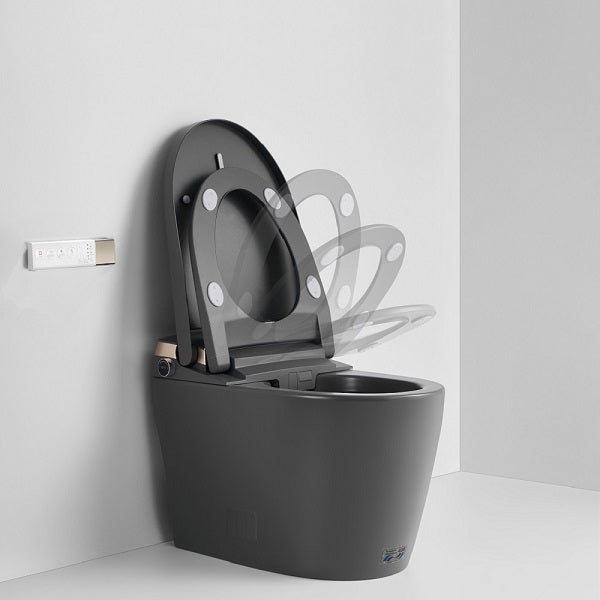 Radar motion sensor on Milano smart toilet for automatic touchless lid opening