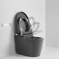 Radar motion sensor on Milano smart toilet for automatic touchless lid opening