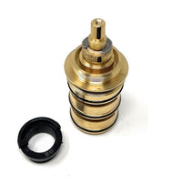 Cascada shower valve cartridge with anti-scald feature