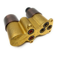 Wall mounted thermostatic shower control valve