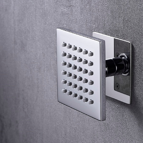 Cascada Modern Design 4” Square Body Spray Shower Jet