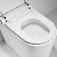 Built-in water tank on Annecy smart toilet for stable flushing performance