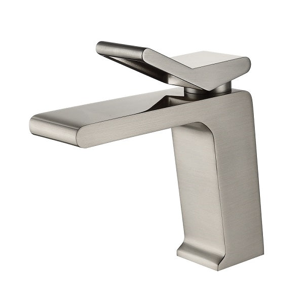 Cascada Single Handle Waterfall Bathroom Sink Faucet