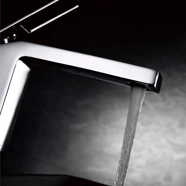 Cascada Modern Vessel Design Single Handle Bathroom Faucet