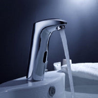 Cascada SmartFlow automatic sensor faucet in polished chrome finish