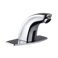EcoMotion touch-free faucet installed on bathroom sink