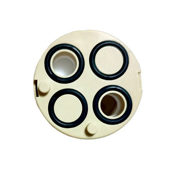 2-way diverter stem and body profile — 4 inch length brass thermostatic valve part
