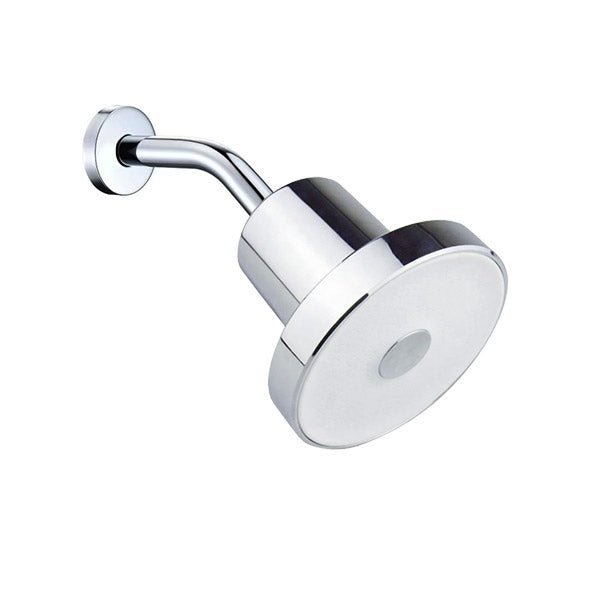 Chrome Wall Mounted Filtration Rainfall Showerhead 5.5" with Replaceable Filter