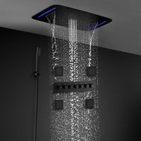Cascada 17"x28" Torino LED Shower System - Cascada Showers