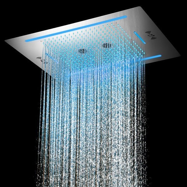 Cascada 23"x31" Florence LED Music Shower Head - Cascada Showers