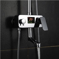 Cascada Allure 8" Digital Shower Faucet System Chrome Finish - Cascada Showers