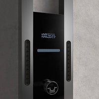 Cascada Aqualuxe 70" Multifunction Circular Digital Shower Panel System