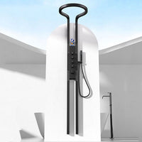 Cascada AquaTech Elite 80" Multifunction Circular Shower Panel System - Cascada Showers