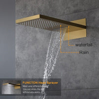 Cascada Aspen 9"x22" Music LED Shower System - Cascada Showers