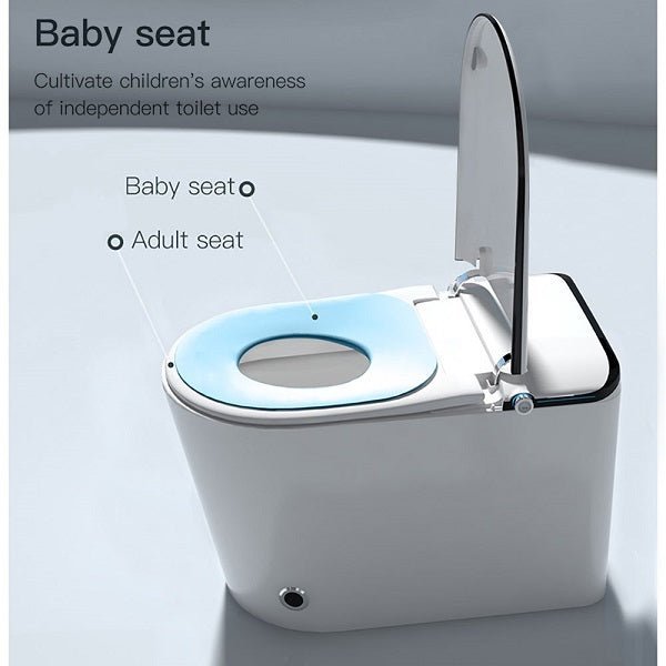 Cascada Capri Smart Toilet with Auto Open, Voice Control & Bidet Functions