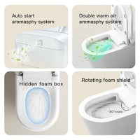 Cascada Capri Smart Toilet with Auto Open, Voice Control & Bidet Functions