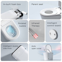 Cascada Capri Smart Toilet with Auto Open, Voice Control & Bidet Functions