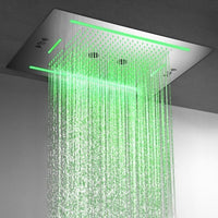 Cascada Florence 23"x31" Music LED Shower System - Cascada Showers