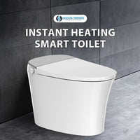 Cascada Florence Smart Bidet Toilet, ADA, Auto Open Lid & Heated Wash System