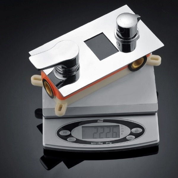 Hydropowered LCD display digital shower controller – Cascada Gallant no batteries