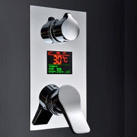 Hydropowered LCD display digital shower controller – Cascada Gallant no batteries