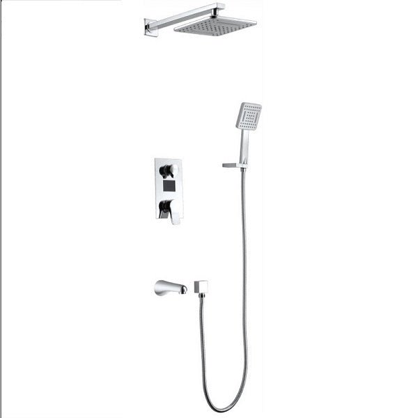 Cascada Gallant 4 function shower system – rainfall waterfall handheld tub spout